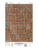 Pierce Draw Wyoming Historical topographic map, 1:24000 scale, 7.5 X 7.5 Minute, Year 2012