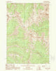Pilot Peak Wyoming Historical topographic map, 1:24000 scale, 7.5 X 7.5 Minute, Year 1989