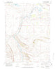 Pine Ridge Wyoming Historical topographic map, 1:24000 scale, 7.5 X 7.5 Minute, Year 1971
