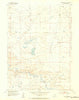 Pine Tree Ridge Wyoming Historical topographic map, 1:24000 scale, 7.5 X 7.5 Minute, Year 1955