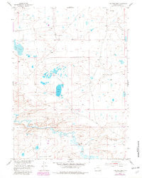 Pine Tree Ridge Wyoming Historical topographic map, 1:24000 scale, 7.5 X 7.5 Minute, Year 1955