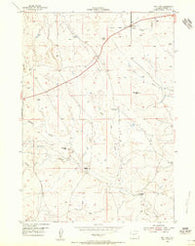 Pine Tree Wyoming Historical topographic map, 1:24000 scale, 7.5 X 7.5 Minute, Year 1954