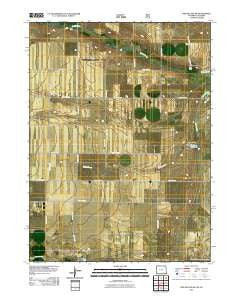 Pine Bluffs SW Wyoming Historical topographic map, 1:24000 scale, 7.5 X 7.5 Minute, Year 2011
