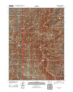Pine Butte Wyoming Historical topographic map, 1:24000 scale, 7.5 X 7.5 Minute, Year 2012