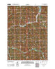 Pine Creek Wyoming Historical topographic map, 1:24000 scale, 7.5 X 7.5 Minute, Year 2012