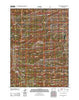 Pine Grove Ridge Wyoming Historical topographic map, 1:24000 scale, 7.5 X 7.5 Minute, Year 2012