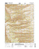 Pine Grove Ridge Wyoming Current topographic map, 1:24000 scale, 7.5 X 7.5 Minute, Year 2015