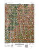 Pine Knoll Wyoming Historical topographic map, 1:24000 scale, 7.5 X 7.5 Minute, Year 2012
