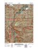 Pine Ridge Wyoming Historical topographic map, 1:24000 scale, 7.5 X 7.5 Minute, Year 2012