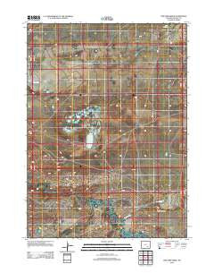 Pine Tree Ridge Wyoming Historical topographic map, 1:24000 scale, 7.5 X 7.5 Minute, Year 2012