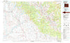 Pinedale Wyoming Historical topographic map, 1:100000 scale, 30 X 60 Minute, Year 1981