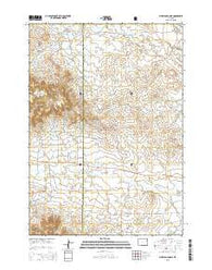 Piney Canyon NE Wyoming Current topographic map, 1:24000 scale, 7.5 X 7.5 Minute, Year 2015