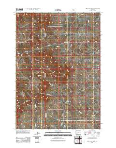 Piney Canyon SE Wyoming Historical topographic map, 1:24000 scale, 7.5 X 7.5 Minute, Year 2012
