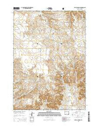 Piney Canyon SW Wyoming Current topographic map, 1:24000 scale, 7.5 X 7.5 Minute, Year 2015