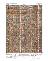 Piney Creek Wyoming Historical topographic map, 1:24000 scale, 7.5 X 7.5 Minute, Year 2012