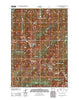 Pinnacle Mountain Wyoming Historical topographic map, 1:24000 scale, 7.5 X 7.5 Minute, Year 2012