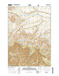 Pitchfork Wyoming Current topographic map, 1:24000 scale, 7.5 X 7.5 Minute, Year 2015