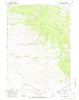 Pocket Creek Lake Wyoming Historical topographic map, 1:24000 scale, 7.5 X 7.5 Minute, Year 1969