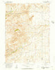 Poe Mountain Wyoming Historical topographic map, 1:24000 scale, 7.5 X 7.5 Minute, Year 1955