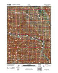 Point of Rocks Wyoming Historical topographic map, 1:24000 scale, 7.5 X 7.5 Minute, Year 2012