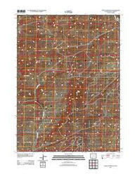 Point of Rocks SE Wyoming Historical topographic map, 1:24000 scale, 7.5 X 7.5 Minute, Year 2012