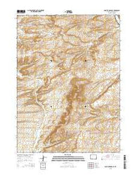 Point of Rocks SE Wyoming Current topographic map, 1:24000 scale, 7.5 X 7.5 Minute, Year 2015