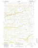 Poker Butte Wyoming Historical topographic map, 1:24000 scale, 7.5 X 7.5 Minute, Year 1984