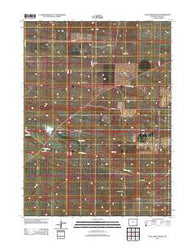 Pole Creek Ranch Wyoming Historical topographic map, 1:24000 scale, 7.5 X 7.5 Minute, Year 2012