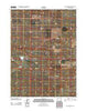Pole Creek Ranch Wyoming Historical topographic map, 1:24000 scale, 7.5 X 7.5 Minute, Year 2012