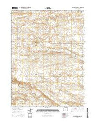 Pole Creek Ranch SE Wyoming Current topographic map, 1:24000 scale, 7.5 X 7.5 Minute, Year 2015