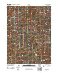 Pole Gulch Wyoming Historical topographic map, 1:24000 scale, 7.5 X 7.5 Minute, Year 2012