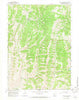 Porcupine Creek Wyoming Historical topographic map, 1:24000 scale, 7.5 X 7.5 Minute, Year 1967