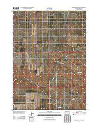 Prairie View School Wyoming Historical topographic map, 1:24000 scale, 7.5 X 7.5 Minute, Year 2012