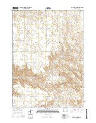 Prairie View School Wyoming Current topographic map, 1:24000 scale, 7.5 X 7.5 Minute, Year 2015