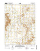 Prehistoric Rim Wyoming Current topographic map, 1:24000 scale, 7.5 X 7.5 Minute, Year 2015