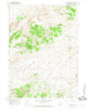 Protsmans Knob Wyoming Historical topographic map, 1:24000 scale, 7.5 X 7.5 Minute, Year 1964