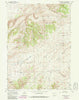 Protsmans Knob Wyoming Historical topographic map, 1:24000 scale, 7.5 X 7.5 Minute, Year 1964
