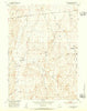 Puddle Springs Wyoming Historical topographic map, 1:24000 scale, 7.5 X 7.5 Minute, Year 1952