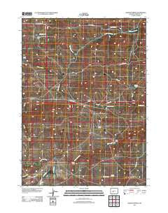 Radium Springs Wyoming Historical topographic map, 1:24000 scale, 7.5 X 7.5 Minute, Year 2012