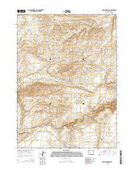 Radium Springs Wyoming Current topographic map, 1:24000 scale, 7.5 X 7.5 Minute, Year 2015