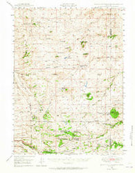 Ragged Top Mountain Wyoming Historical topographic map, 1:62500 scale, 15 X 15 Minute, Year 1948