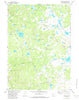 Raid Lake Wyoming Historical topographic map, 1:24000 scale, 7.5 X 7.5 Minute, Year 1981
