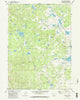 Raid Lake Wyoming Historical topographic map, 1:24000 scale, 7.5 X 7.5 Minute, Year 1981