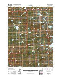 Raid Lake Wyoming Historical topographic map, 1:24000 scale, 7.5 X 7.5 Minute, Year 2012