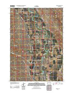 Rairden Wyoming Historical topographic map, 1:24000 scale, 7.5 X 7.5 Minute, Year 2012
