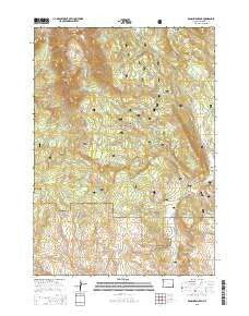 Ramshorn Peak Wyoming Current topographic map, 1:24000 scale, 7.5 X 7.5 Minute, Year 2015