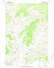 Ranger Peak Wyoming Historical topographic map, 1:24000 scale, 7.5 X 7.5 Minute, Year 1968