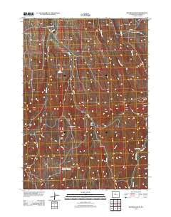 Rathbun Ranch Wyoming Historical topographic map, 1:24000 scale, 7.5 X 7.5 Minute, Year 2012