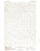Rattlesnake Draw Wyoming Historical topographic map, 1:24000 scale, 7.5 X 7.5 Minute, Year 1984