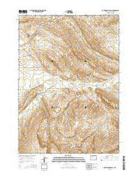 Rattlesnake Gulch Wyoming Current topographic map, 1:24000 scale, 7.5 X 7.5 Minute, Year 2015